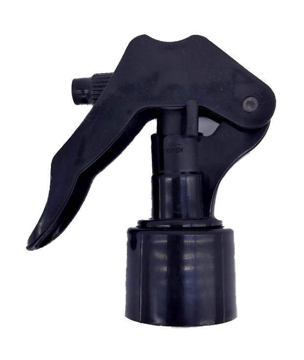 หัวฟ็อกกี้ คอ 24  สีดำ B (หัวหยัก - แบบเลื่อนล็อค)