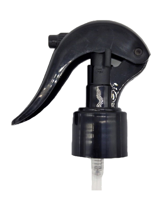 หัวฟ็อกกี้ คอ 24  สีดำ B (หัวโค้ง - แบบเลื่อนล็อค)